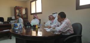 His Excellency the Dean of Al-Qunfudhah University College Visits the Mathematics Department